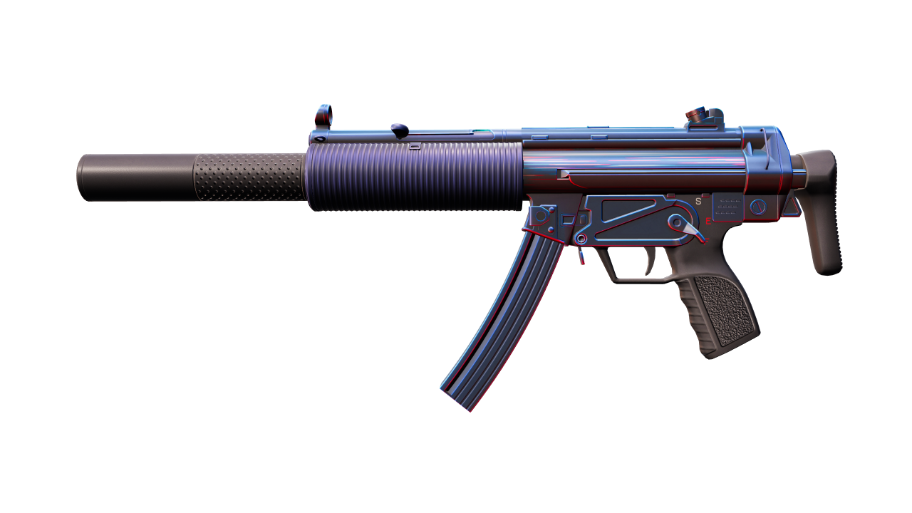 Front view of MP5-SD | Liquidation