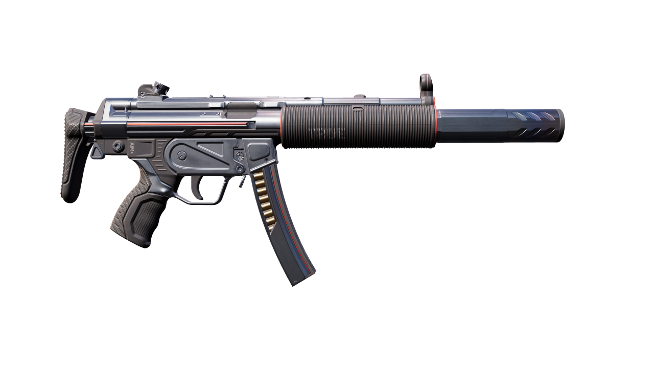 Back view of MP5-SD | Focus