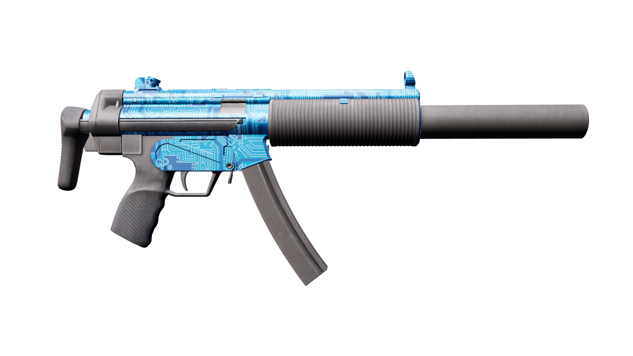 Back view of MP5-SD | Co-Processor