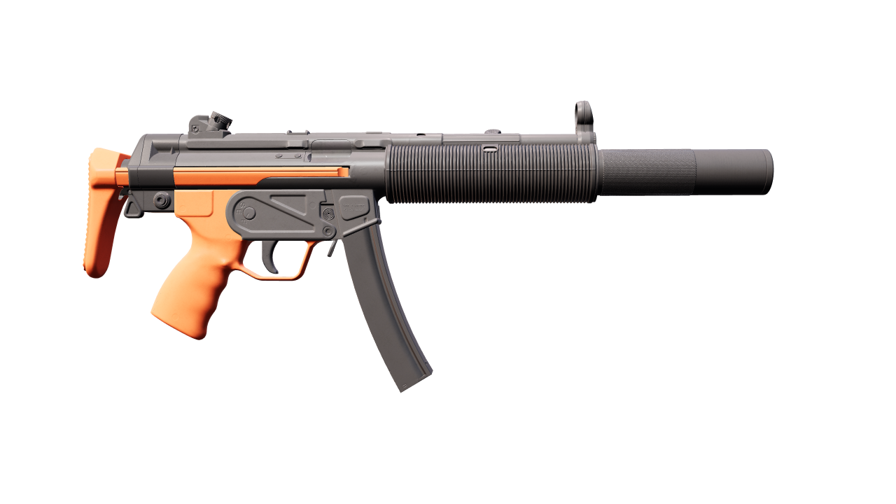 Back view of MP5-SD | Nitro