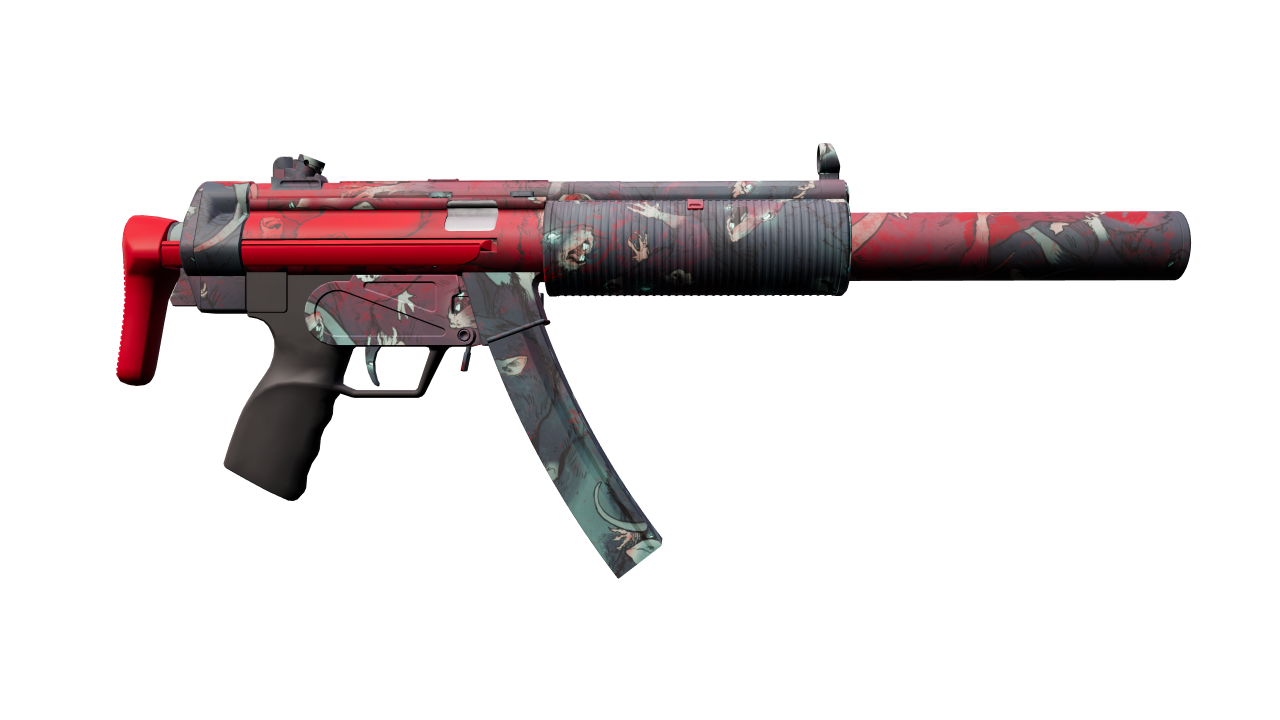 Back view of MP5-SD | Lab Rats
