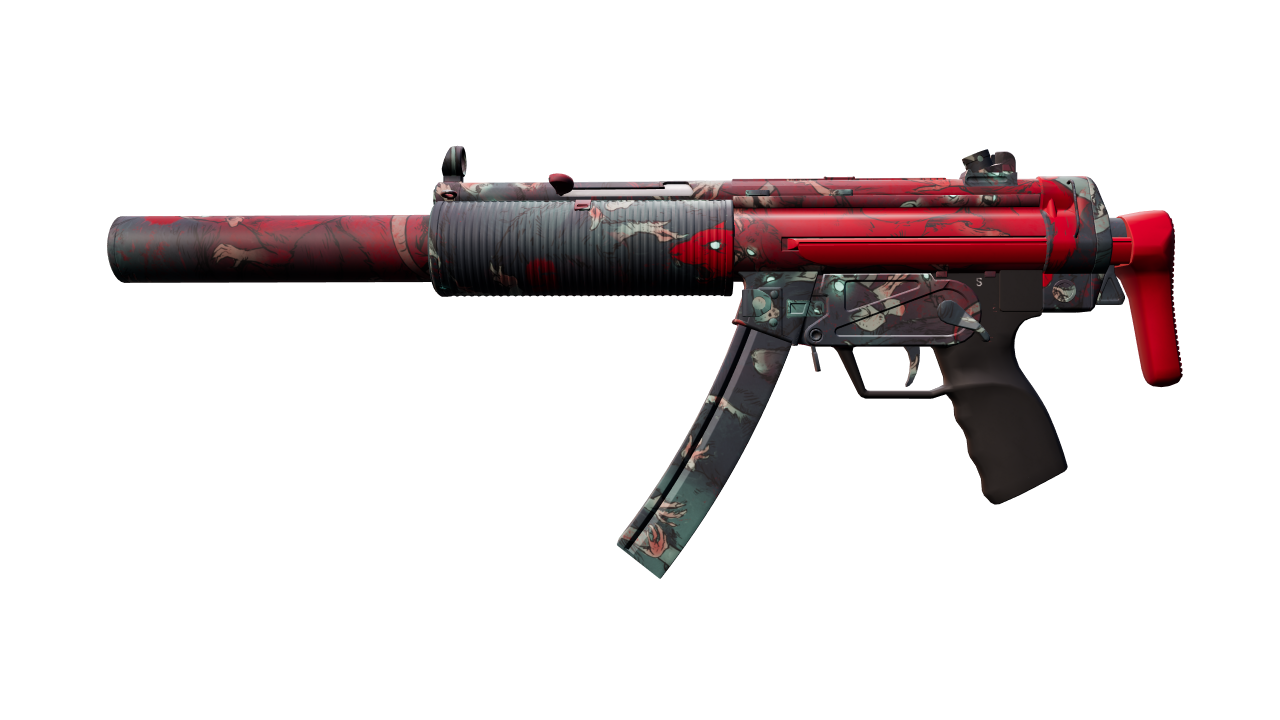 Front view of MP5-SD | Lab Rats