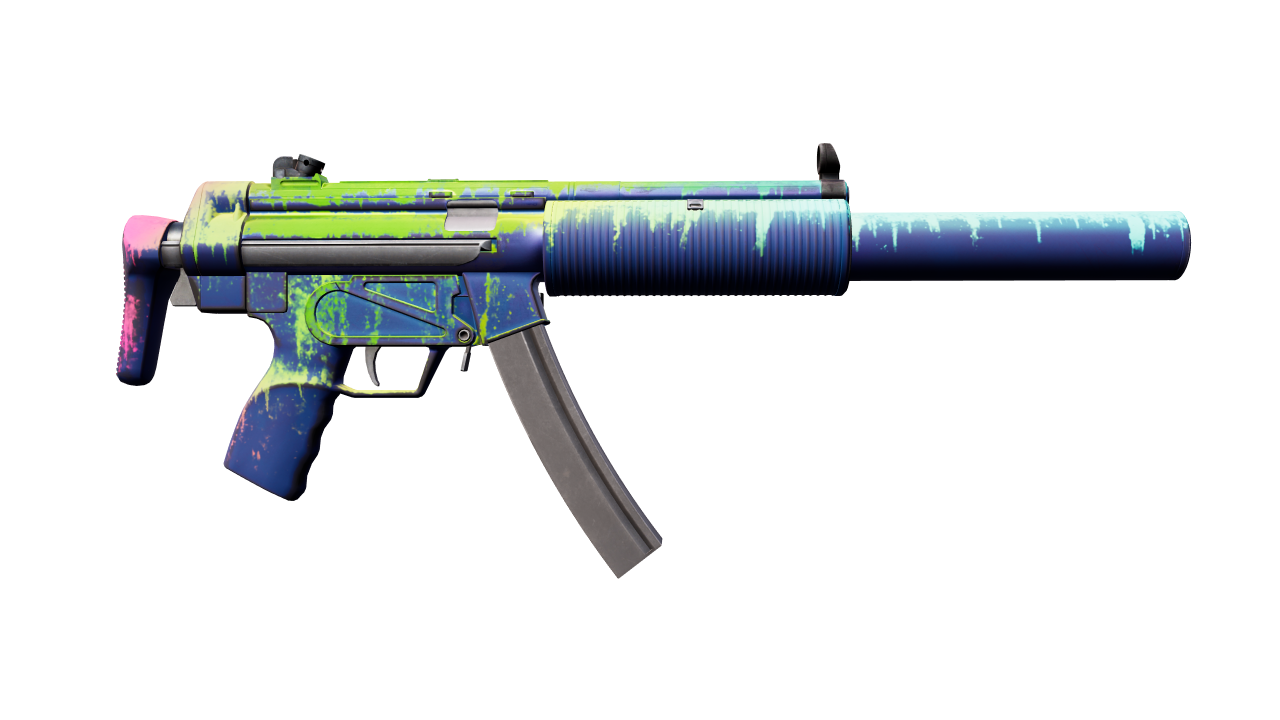 Back view of MP5-SD | Phosphor