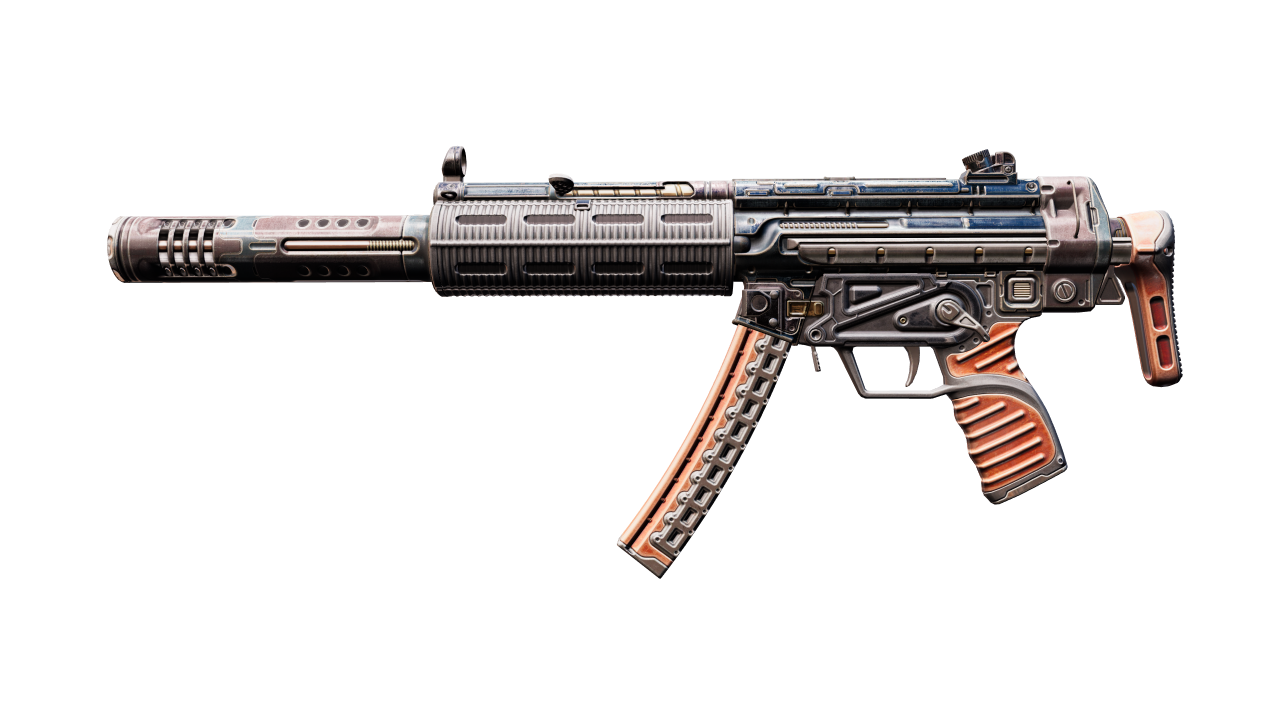 Front view of MP5-SD | Gauss