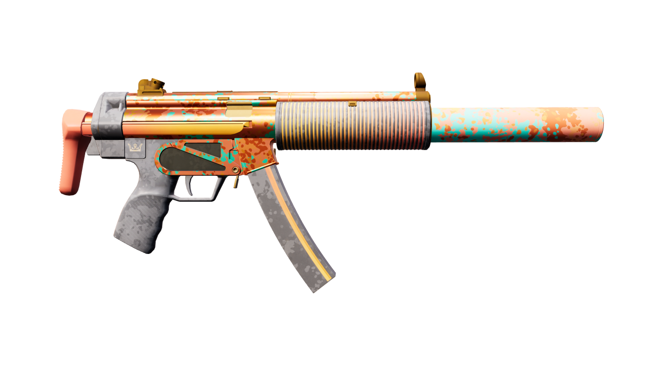 Back view of MP5-SD | Oxide Oasis