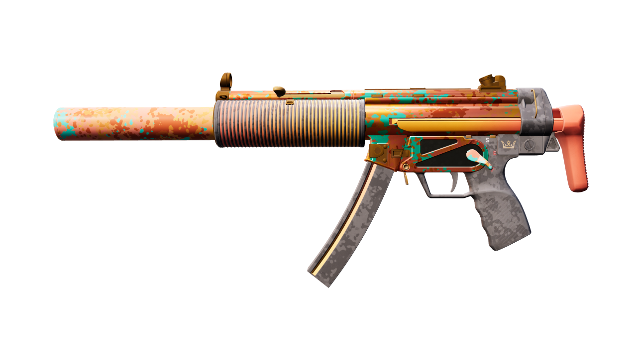 Front view of MP5-SD | Oxide Oasis
