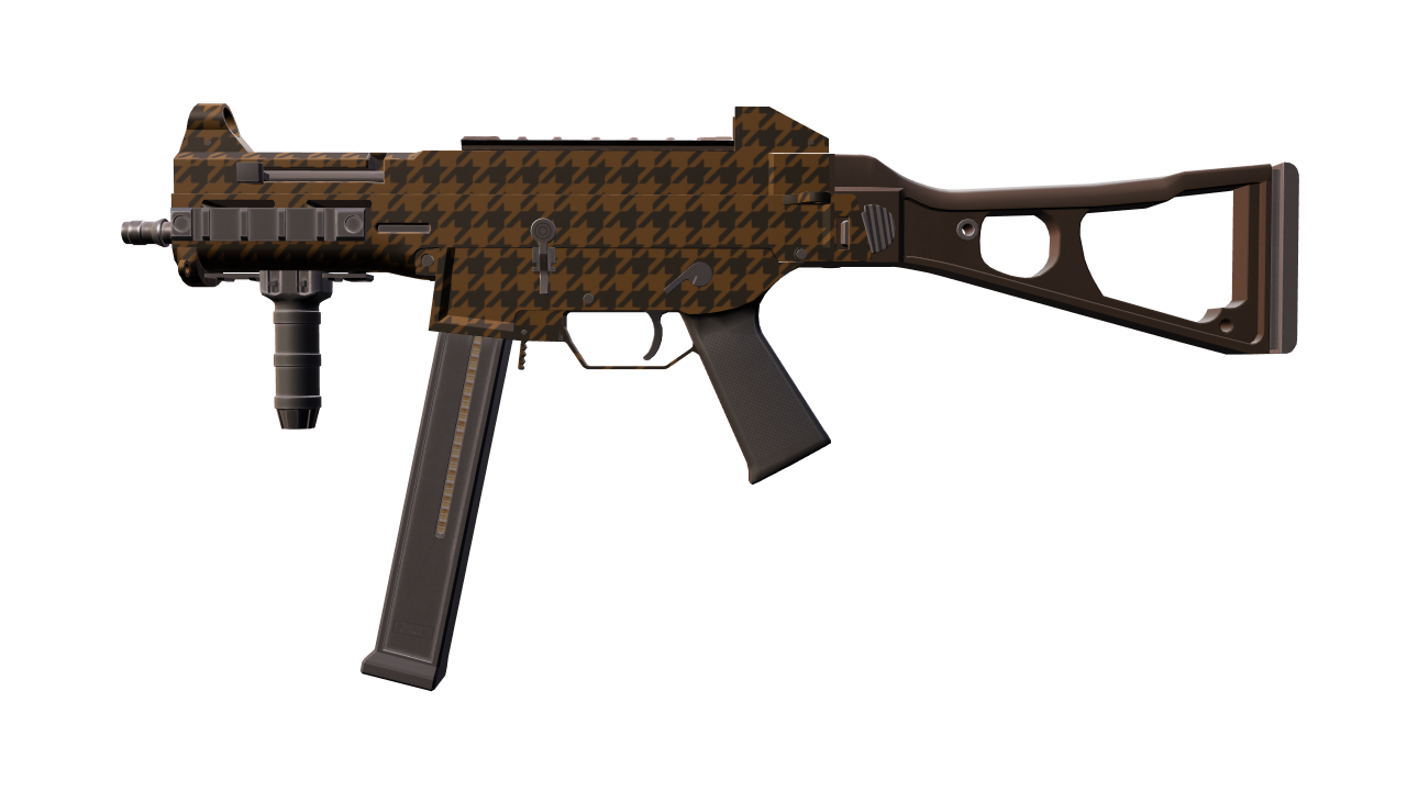 Front view of UMP-45 | Houndstooth