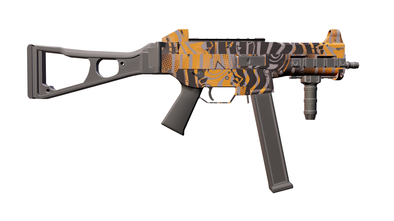 Back view of UMP-45 | Oscillator