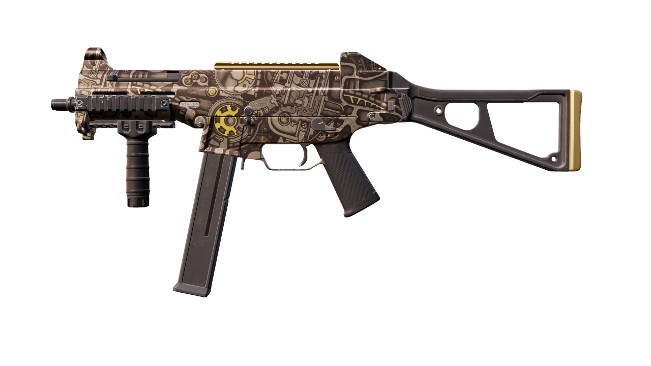 Front view of UMP-45 | Mechanism