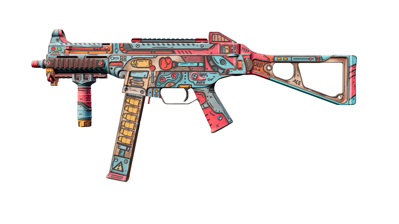 Front view of UMP-45 | K.O. Factory