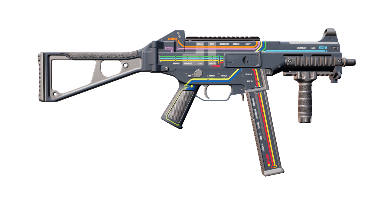 Back view of UMP-45 | Late Night Transit