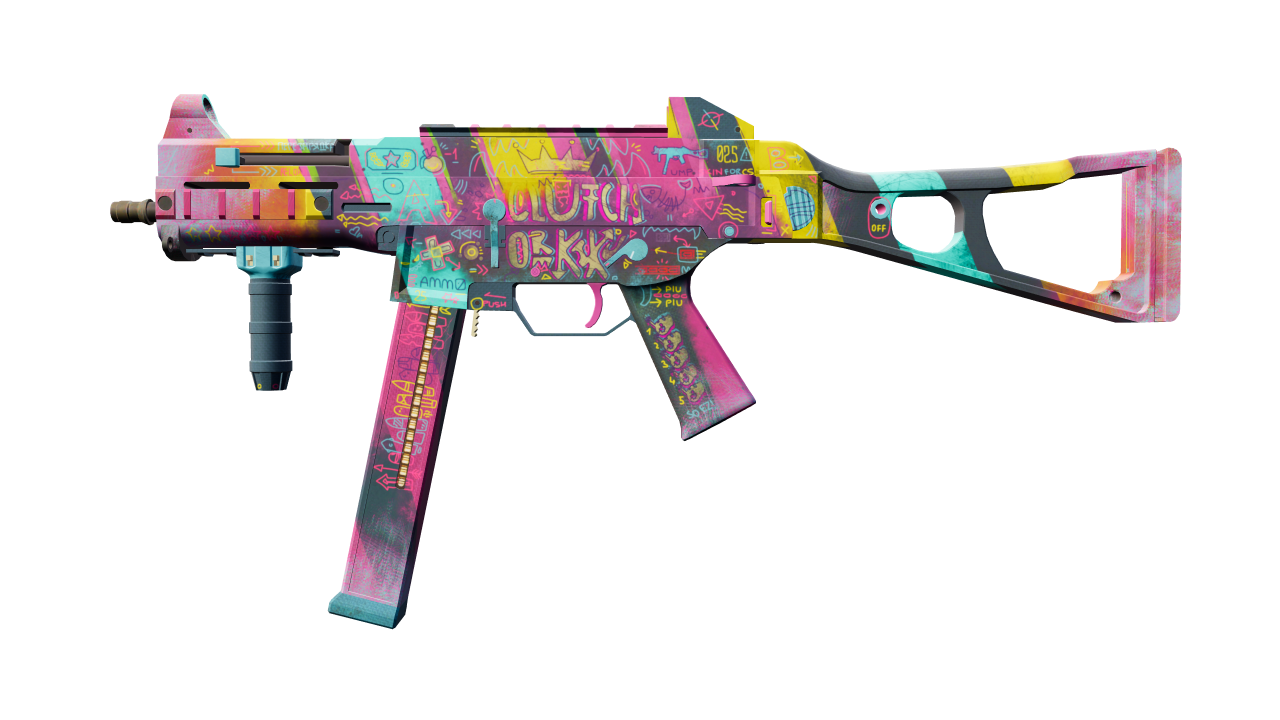 Front view of UMP-45 | Wild Child