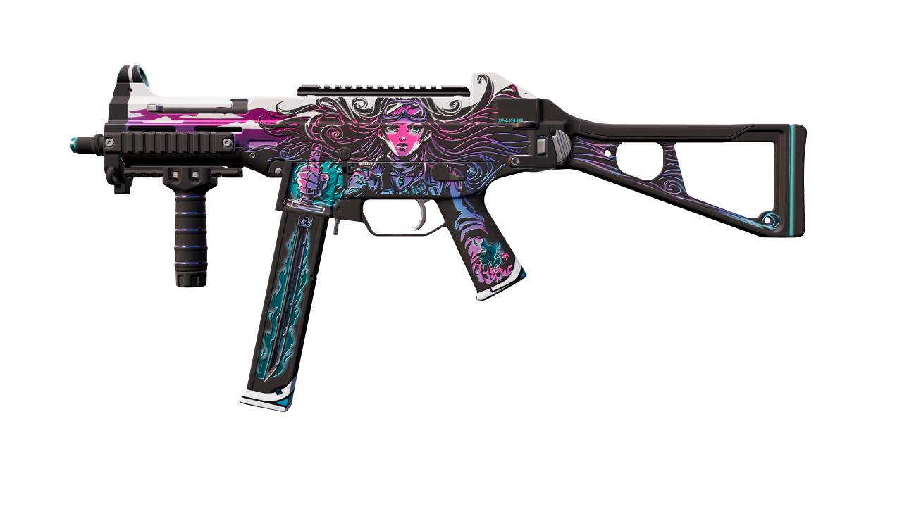 Front view of UMP-45 | Neo-Noir