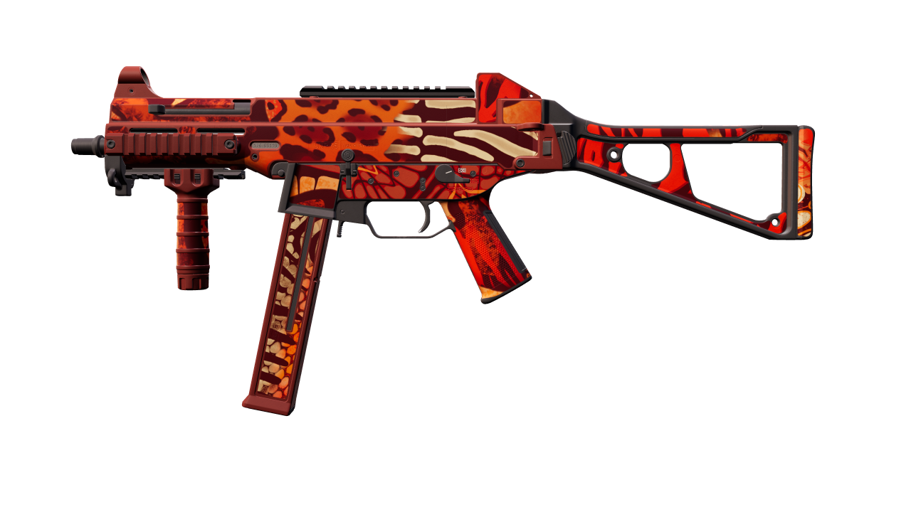 Front view of UMP-45 | Warm Blooded