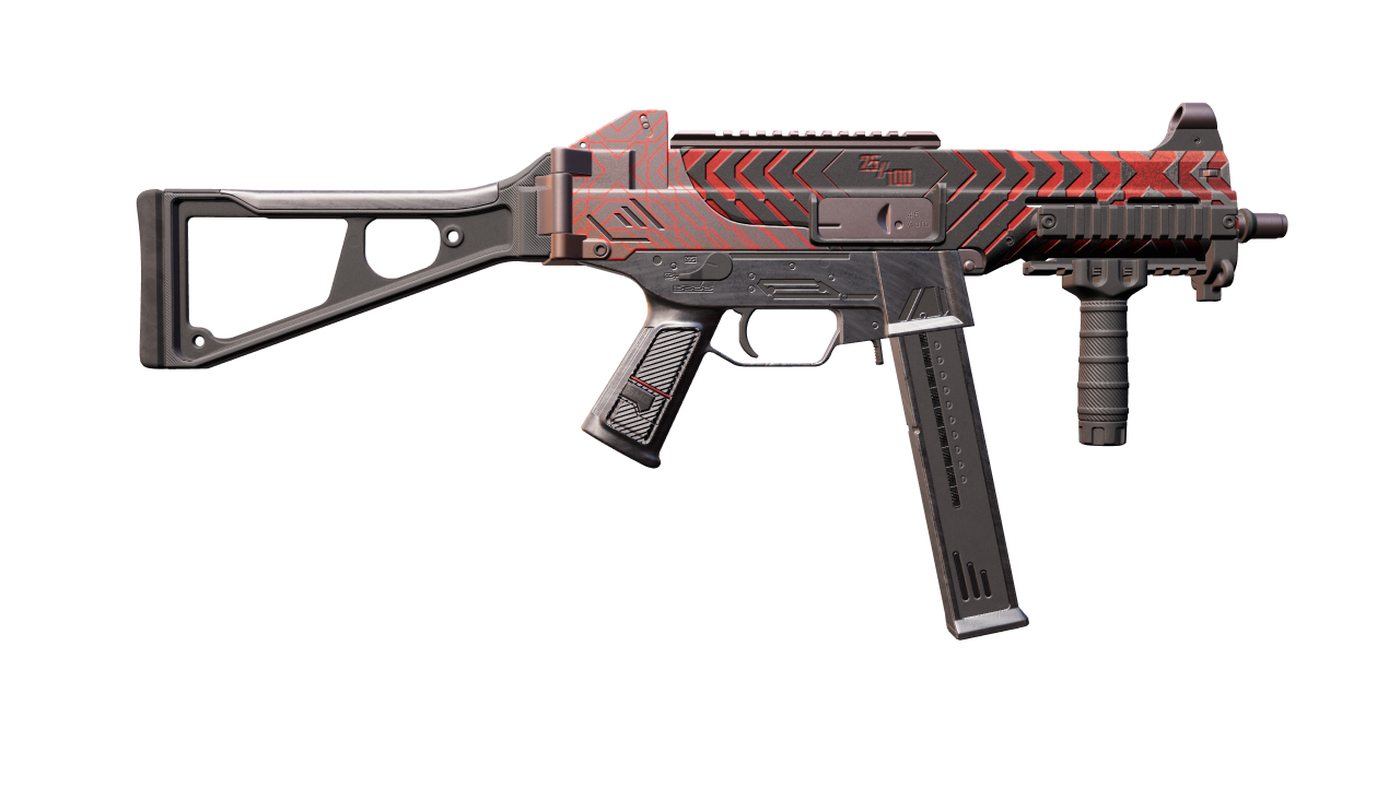 Back view of UMP-45 | Fragment