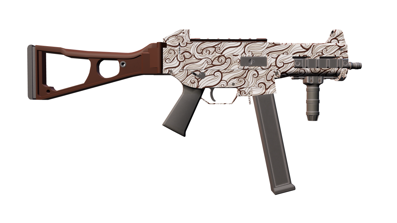 Back view of UMP-45 | Gunsmoke