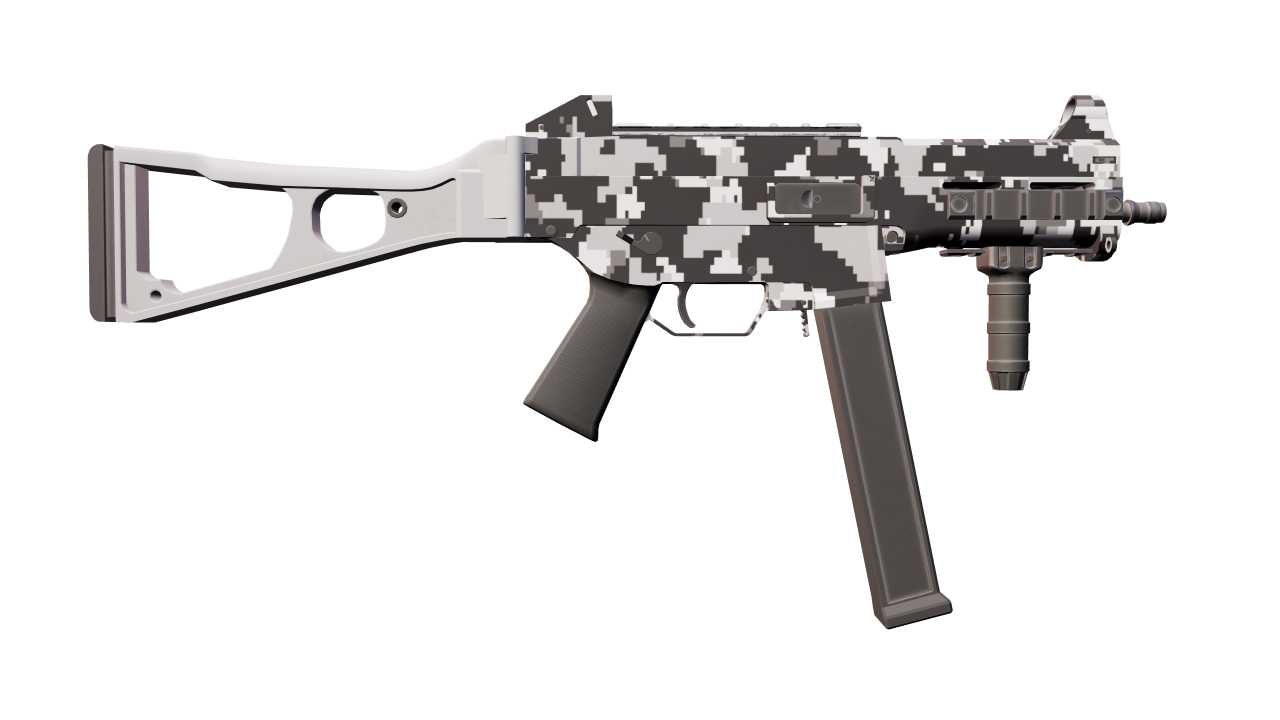 Back view of UMP-45 | Urban DDPAT
