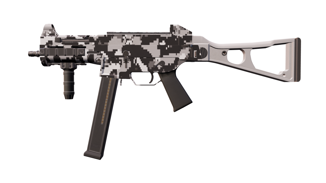 Front view of UMP-45 | Urban DDPAT