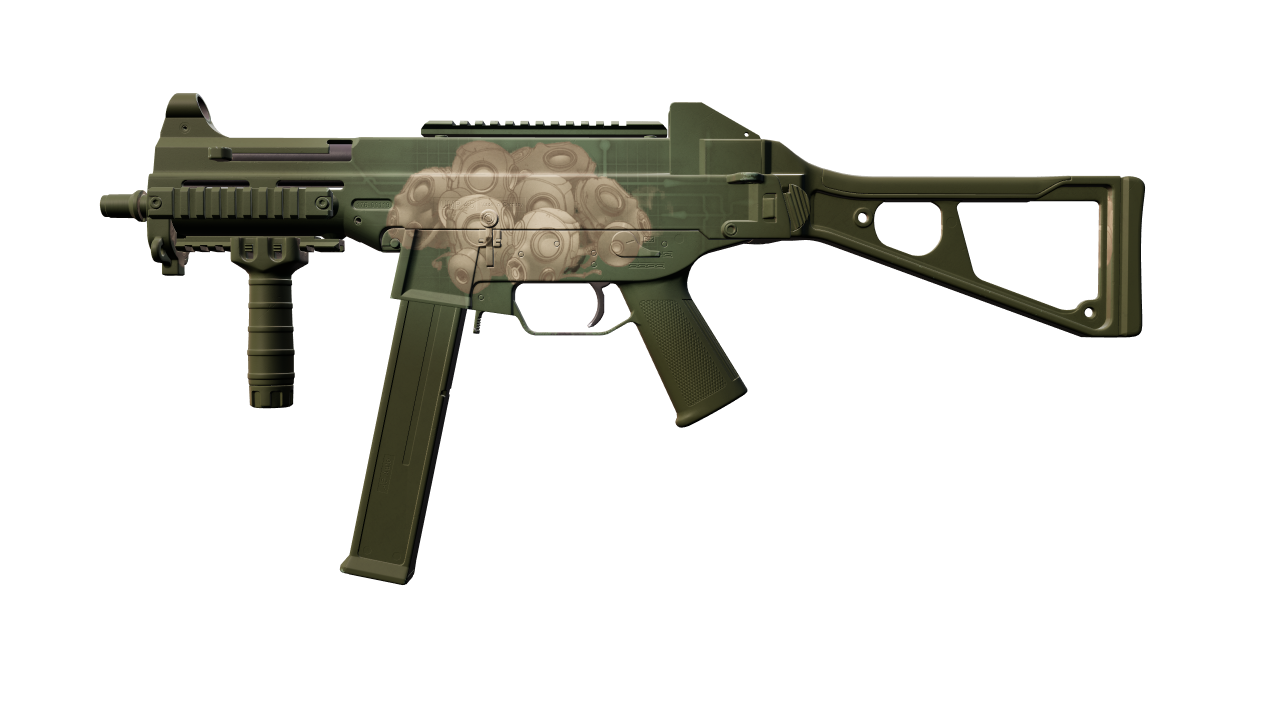 Front view of UMP-45 | Bone Pile