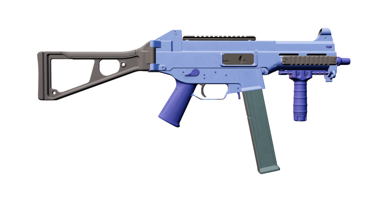 Back view of UMP-45 | Indigo