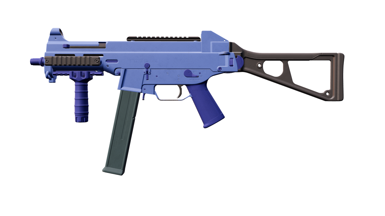 Front view of UMP-45 | Indigo