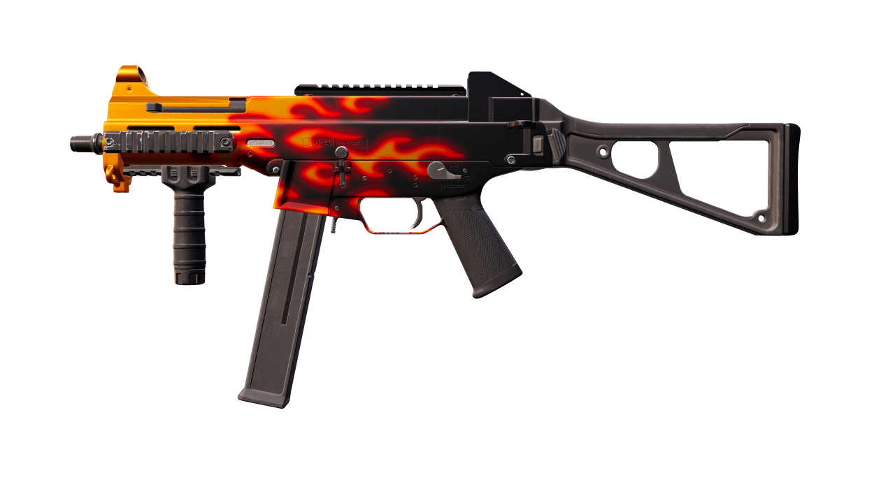 Front view of UMP-45 | Blaze