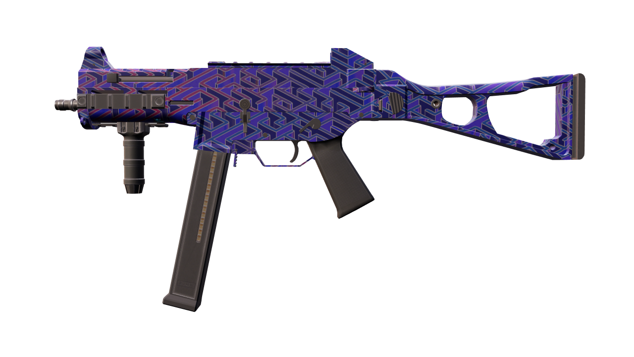 Front view of UMP-45 | Minotaur's Labyrinth