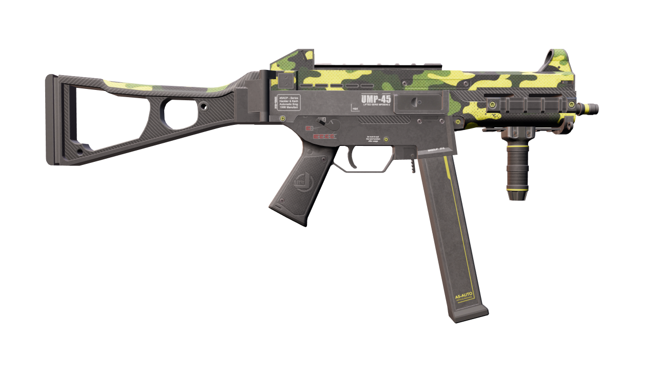 Back view of UMP-45 | Riot