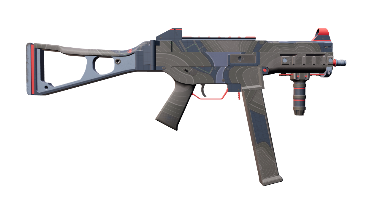 Back view of UMP-45 | Briefing