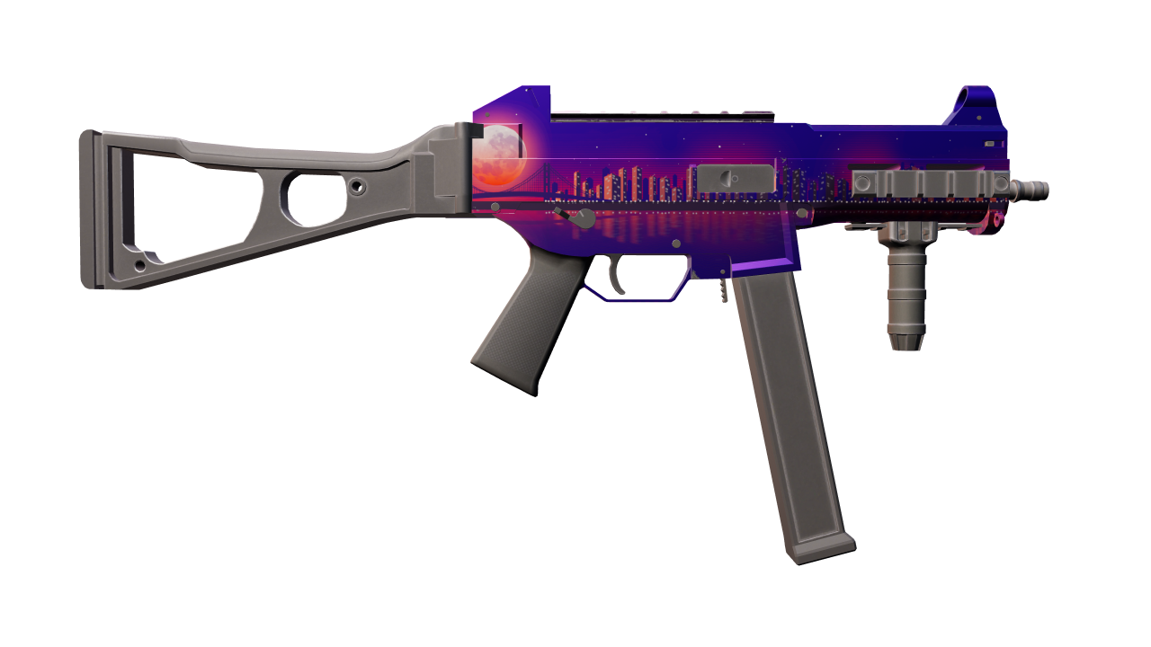 Back view of UMP-45 | Moonrise