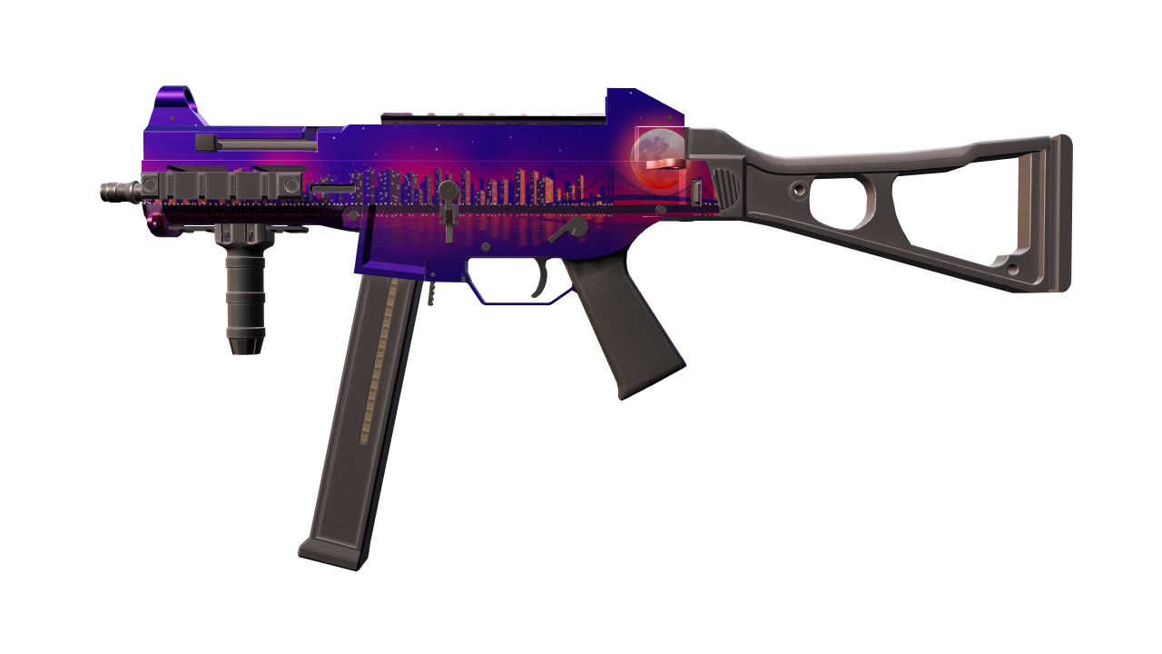 Front view of UMP-45 | Moonrise