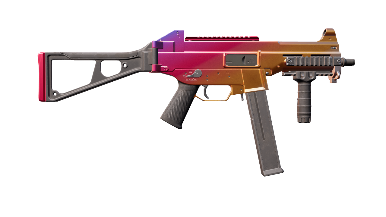 Back view of UMP-45 | Fade
