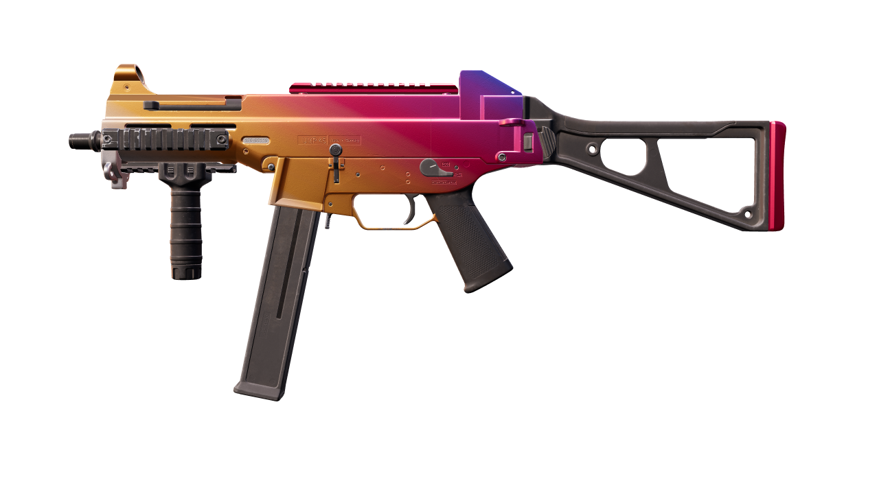 Front view of UMP-45 | Fade