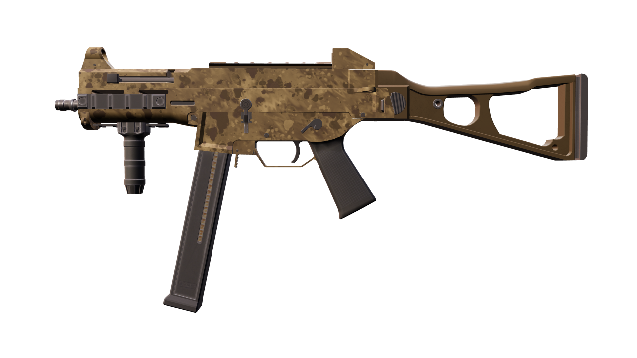 Front view of UMP-45 | Mudder