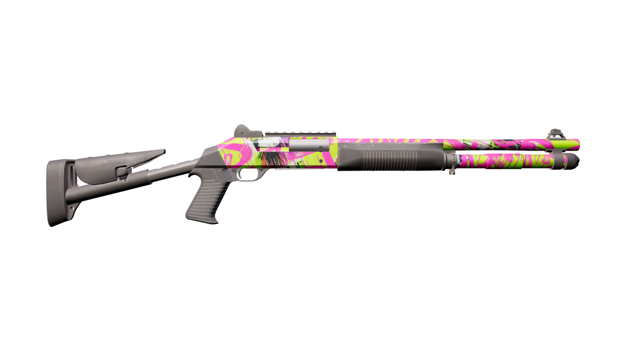 Back view of XM1014 | XOXO