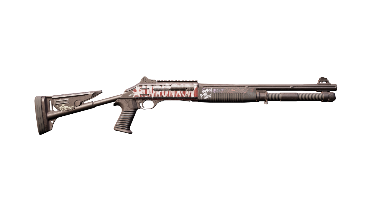 Back view of XM1014 | Run Run Run