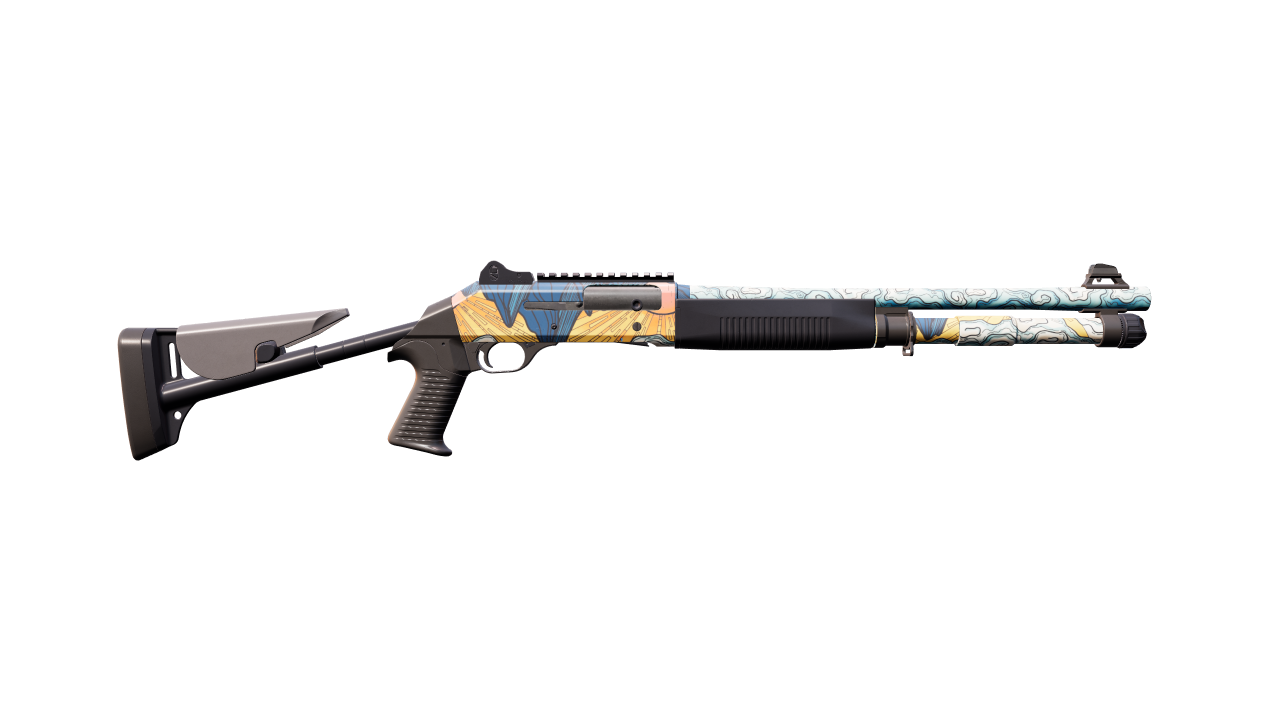 Back view of XM1014 | Solitude