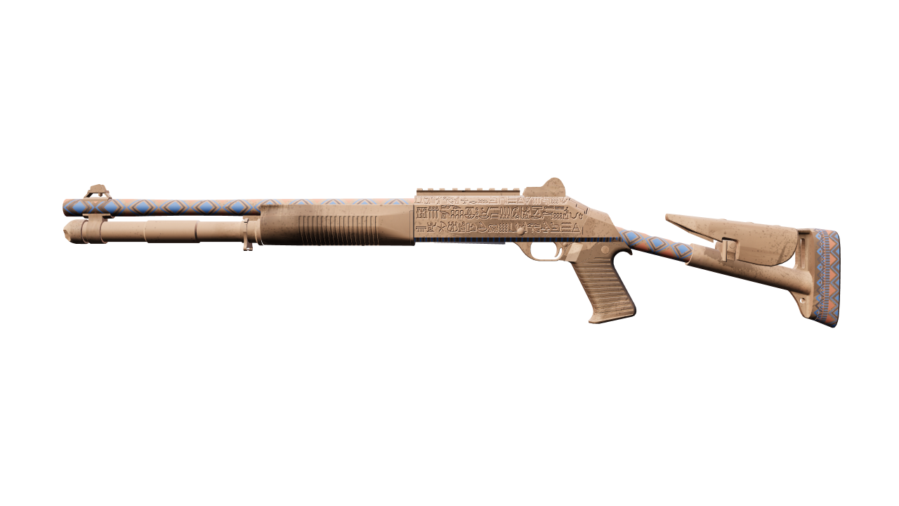 Front view of XM1014 | Hieroglyph