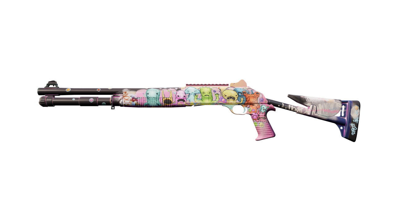 Front view of XM1014 | Monster Melt