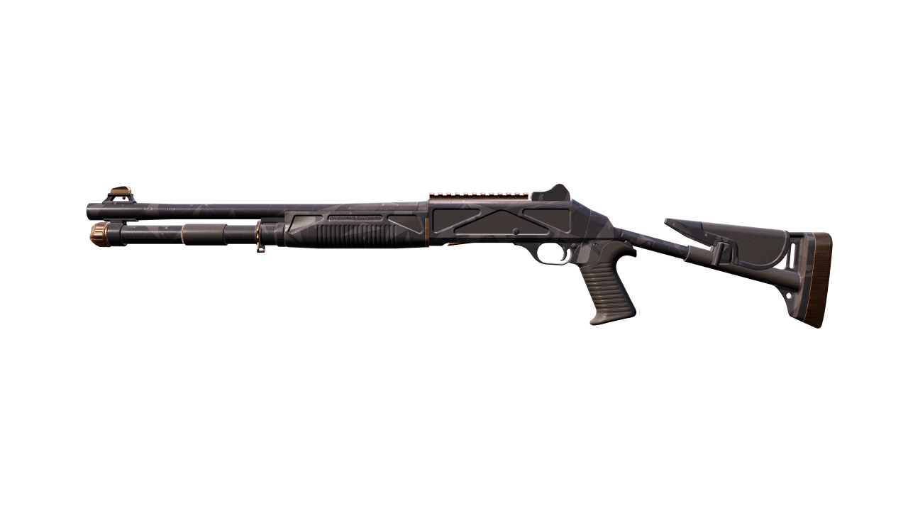 Front view of XM1014 | Black Site