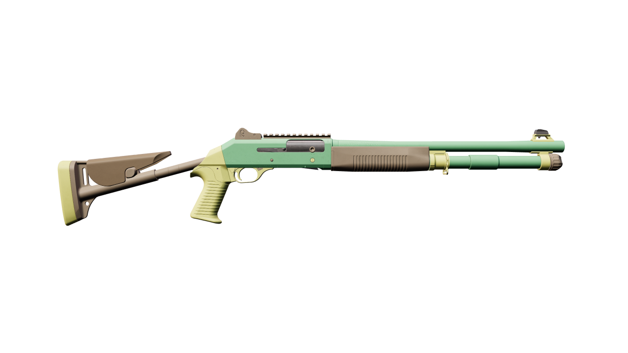 Back view of XM1014 | Jungle