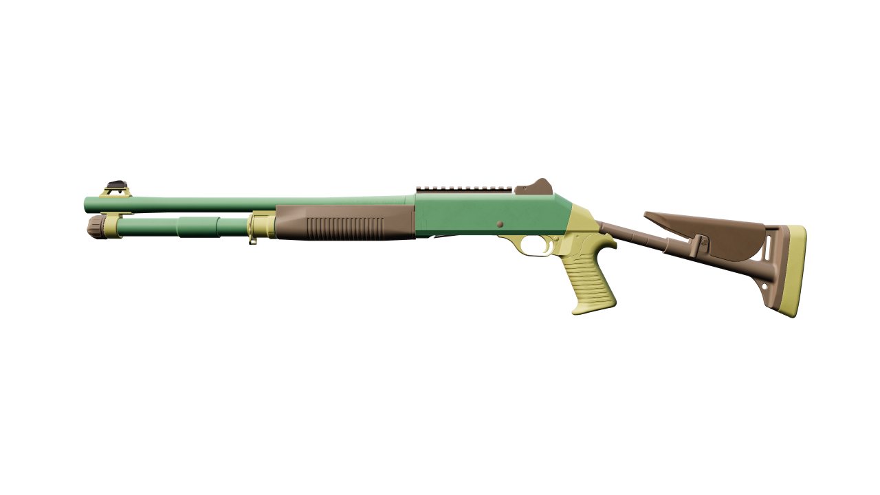 Front view of XM1014 | Jungle