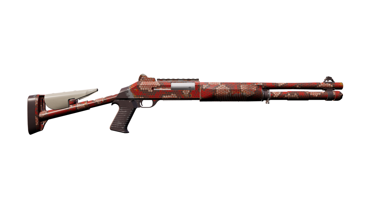 Back view of XM1014 | Red Python