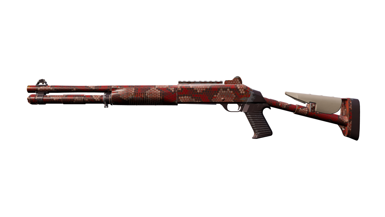 Front view of XM1014 | Red Python