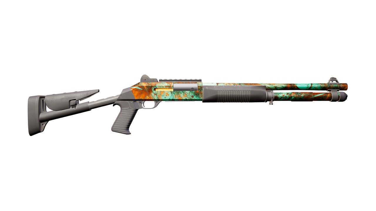 Back view of XM1014 | Bone Machine