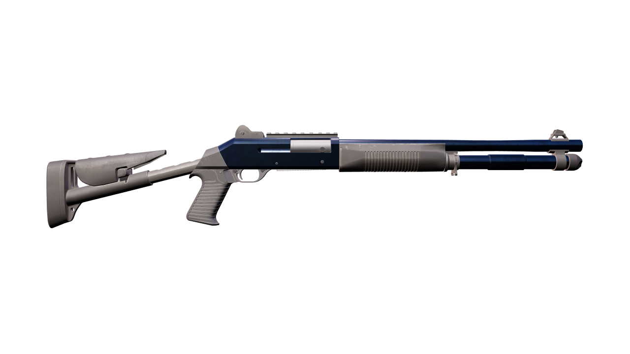 Back view of XM1014 | Blue Steel