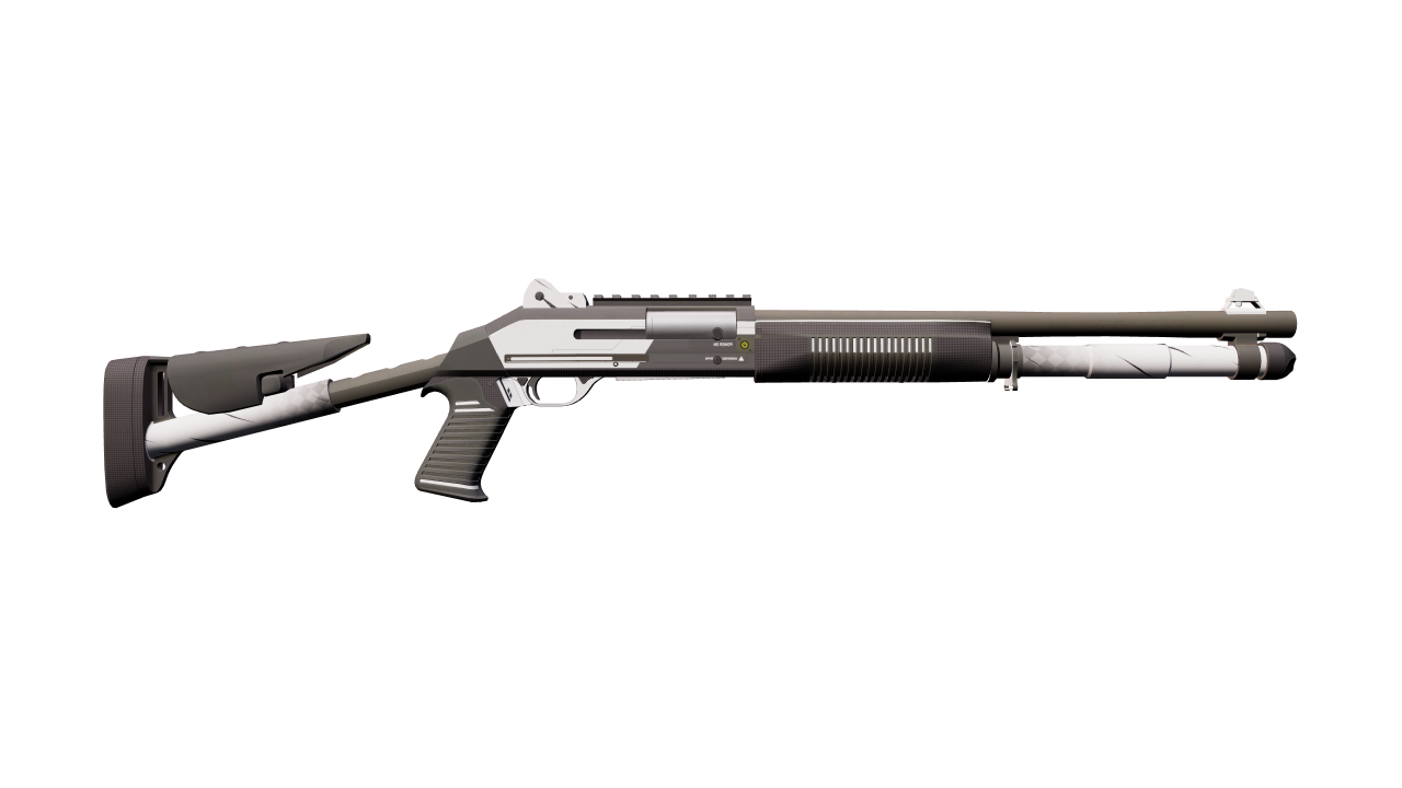 Back view of XM1014 | Black Tie