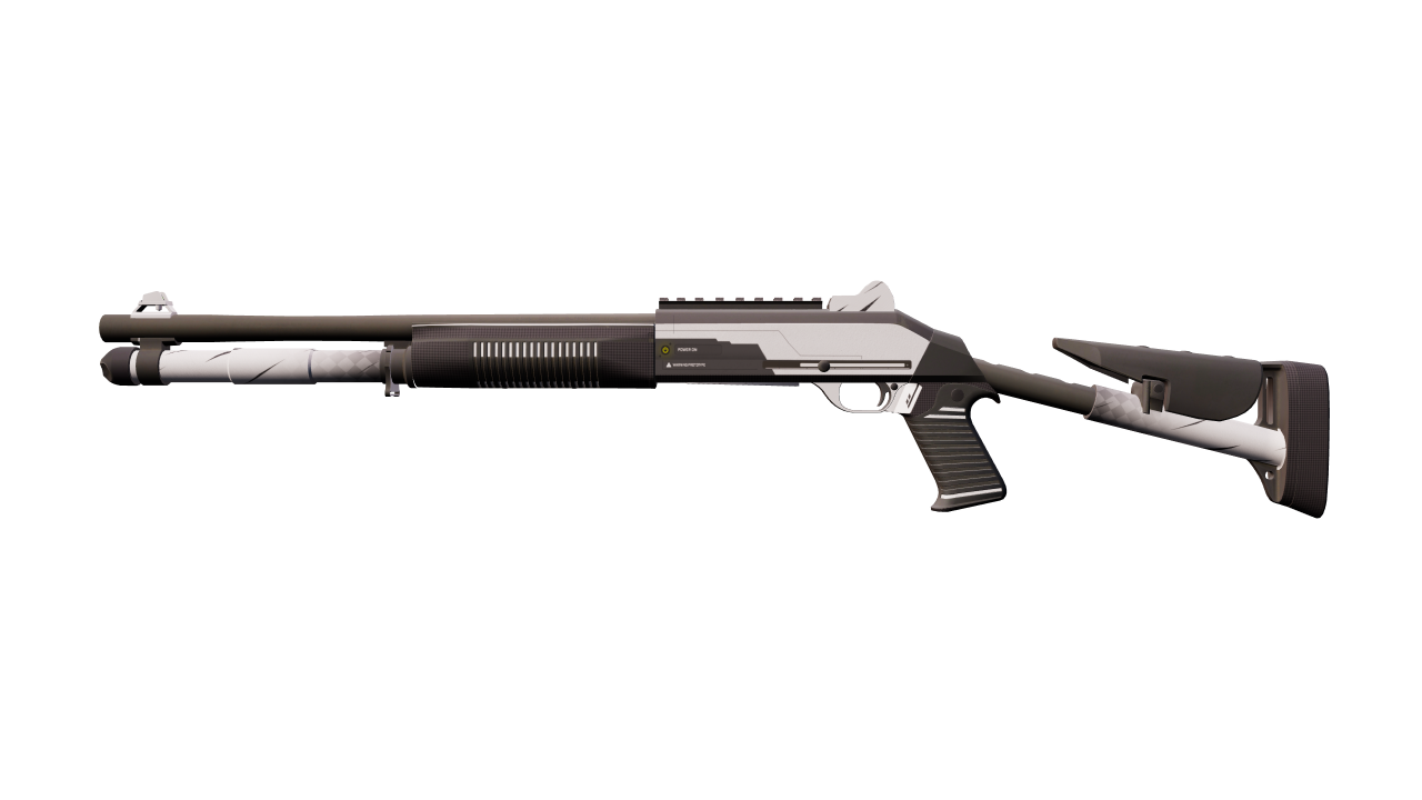 Front view of XM1014 | Black Tie