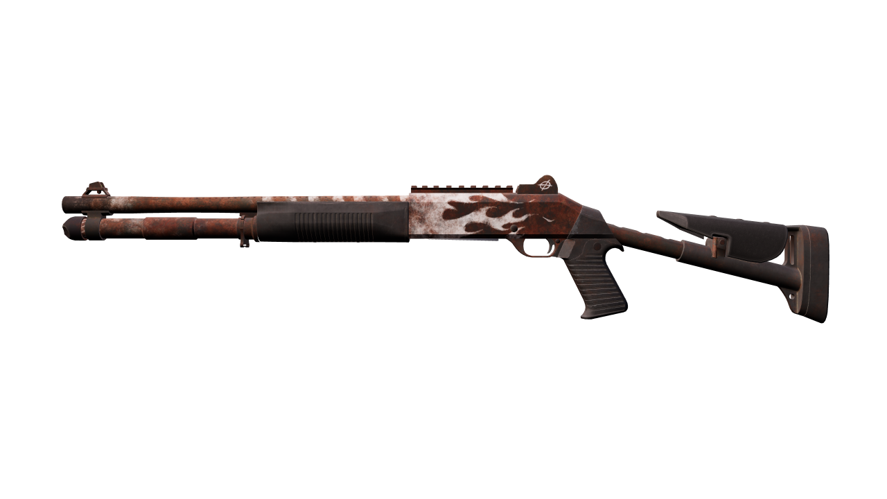 Front view of XM1014 | Oxide Blaze