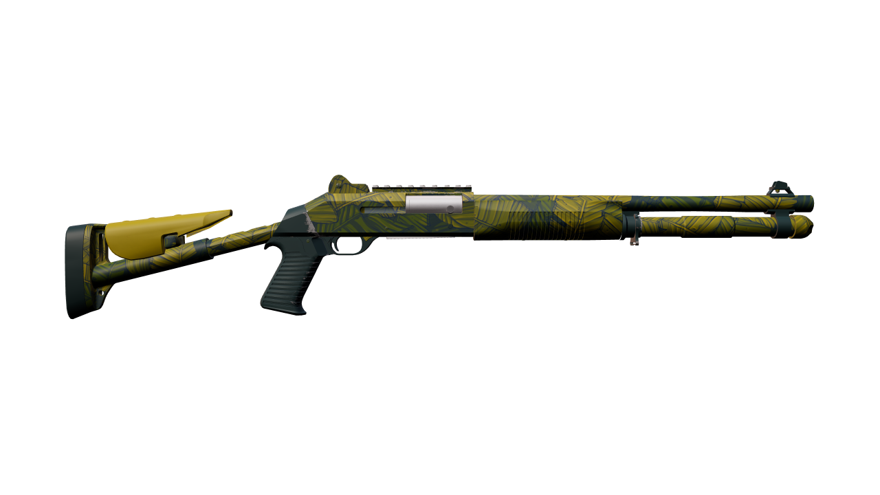 Back view of XM1014 | Banana Leaf